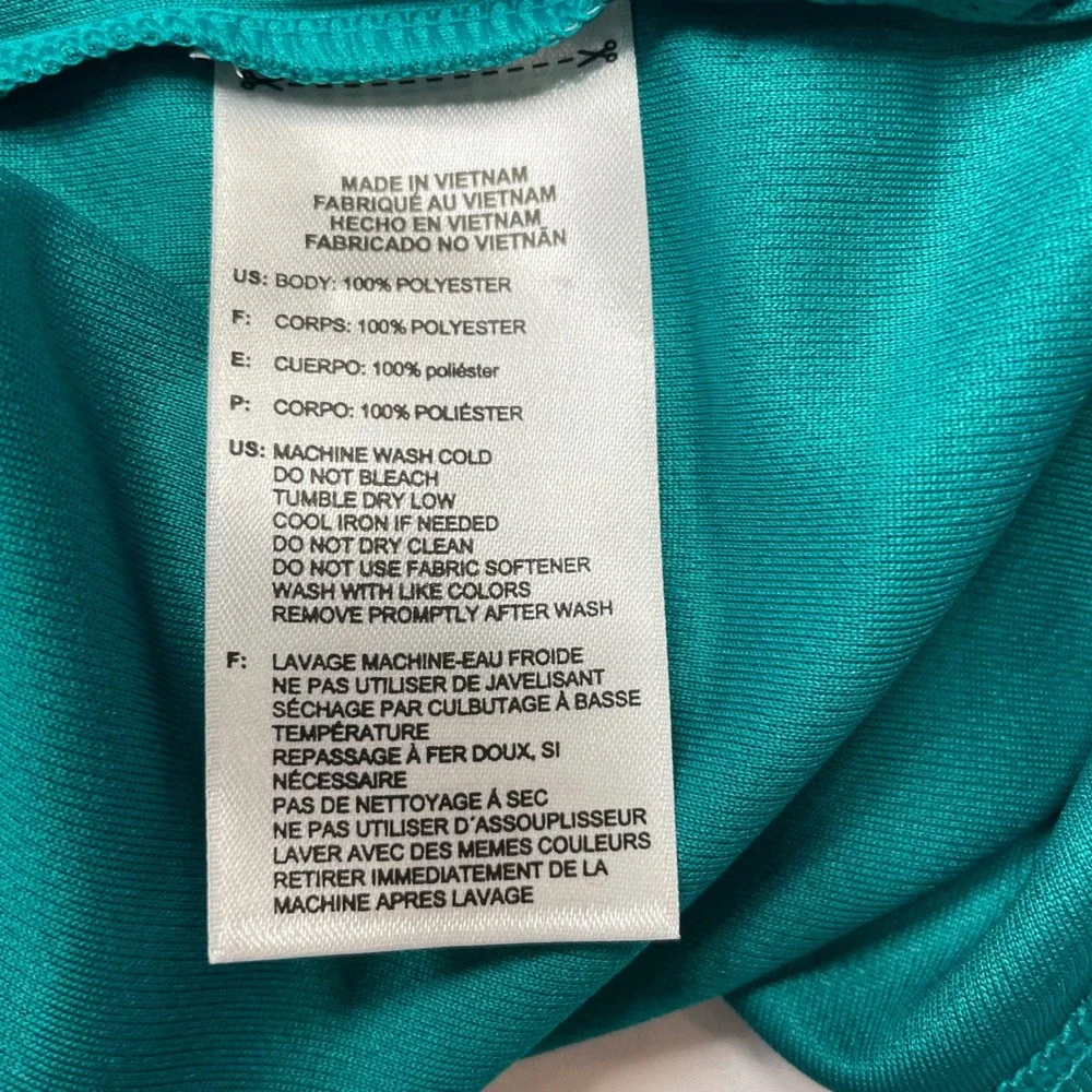 BRAND NEW Adidas Golf Mens Climacool Club Tipped Polo Shirt Teal Green M NWT